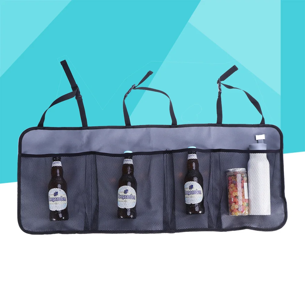 

Backseat Organizer Car Auto Trunk Hanging Organizer Cargo Storage Bag (Black)