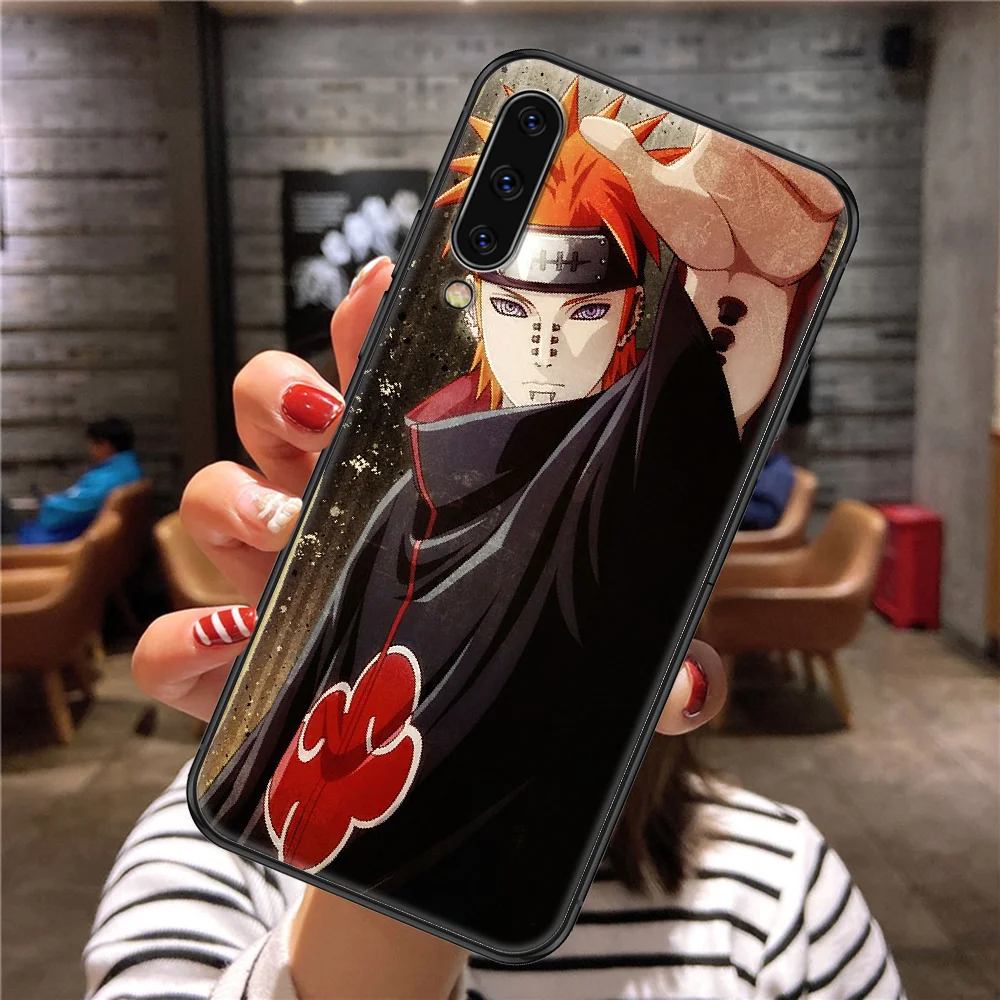 

Akatsuki NARUTOS Phone case For Samsung Galaxy A 3 5 7 8 10 20 21 30 40 50 51 70 71 E S 2016 2018 4G black tpu waterproof art