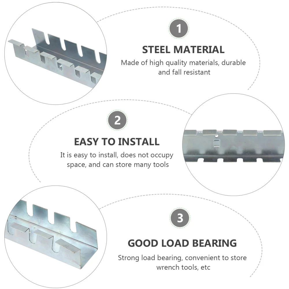 

1Pc Tool Display Shelf Rack Hook Steel Pegboard Hook Screwdriver Organizer