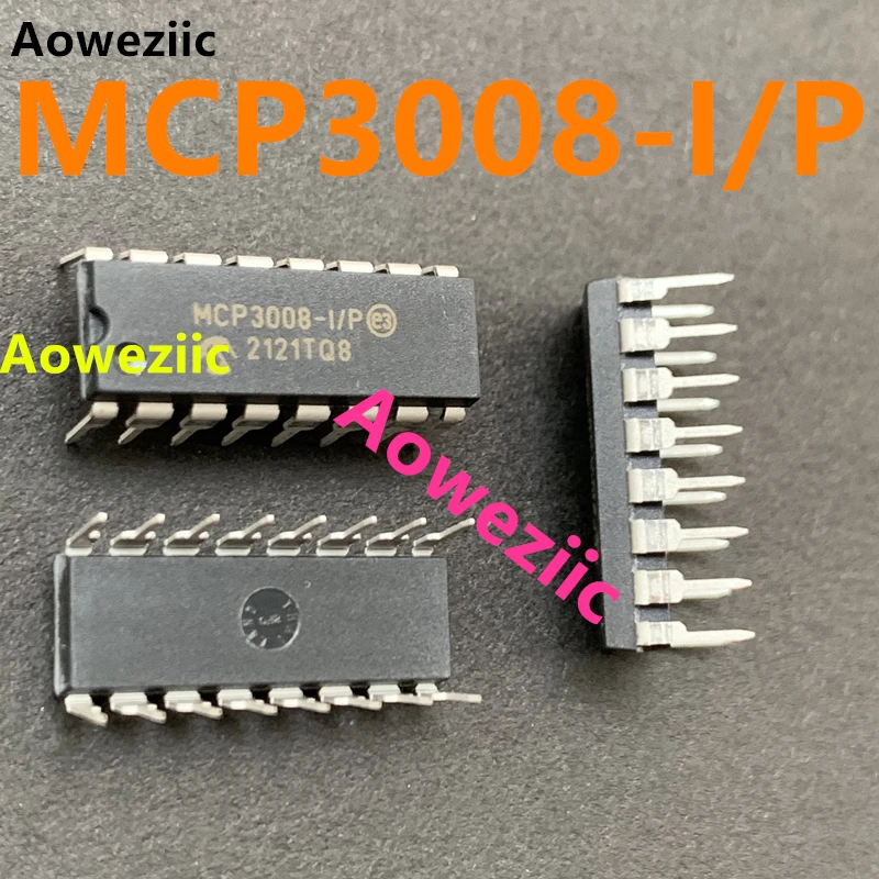 Aoweziic 1～5～10Pcs MCP3008-I/P MCP3008 DIP-16 SPI Serial Interface IC Analog-To-Digital Converter Chip New Imported Original on -> Aoweziic 1-5-10 шт. MCP3008-I/P MCP3008 DIP-16 SPI Интерфейсный микросхема преобразователя аналогово-цифрового сигнала Но