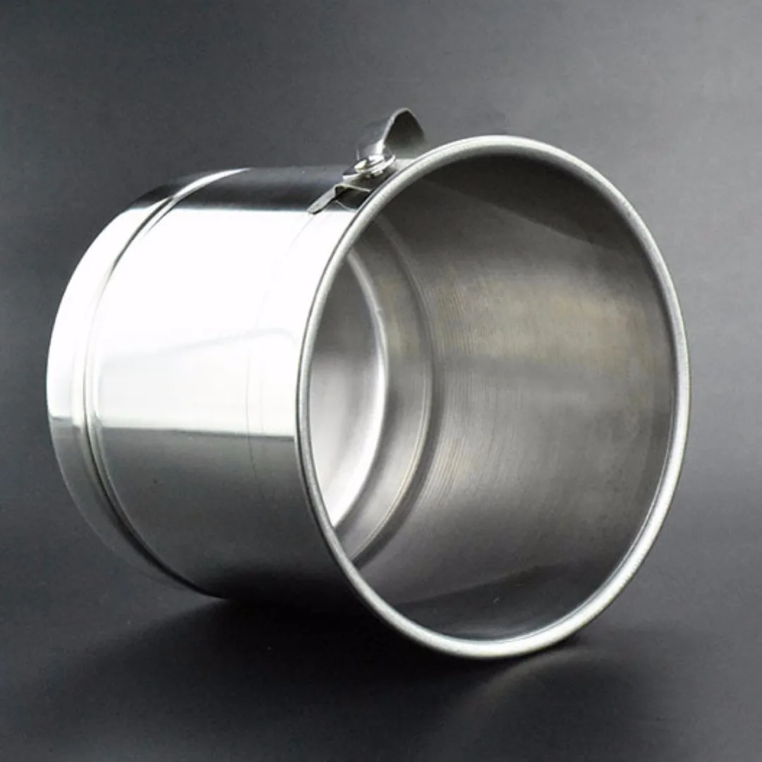 1L контейнер для кубиков льда Нержавеющая сталь ведро вина бочка с помощью