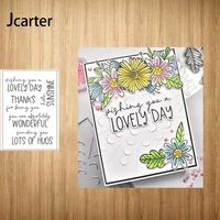 lovely day thanks letters rubber clear stamps silicone seals scrapbook craft handmade tools card make paper make decor stencil