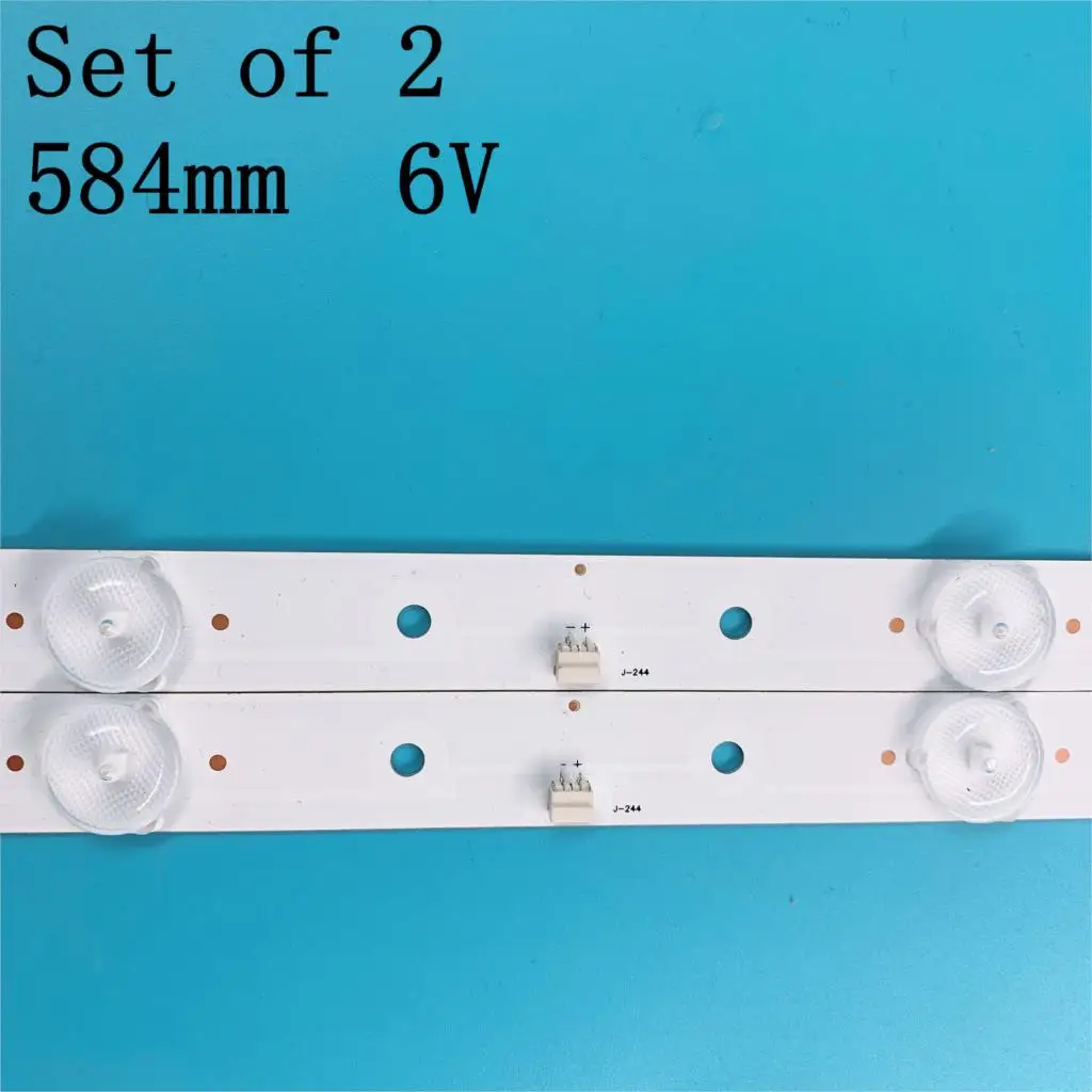 

LED blaklight strip 6 lamp For AKAI JS-D-JP3220-061EC E32F2000 MCPCB AKTV3222 NUOVA ST3151A05-8 V320BJ7-PE1 AKTV3212 AKTV3216