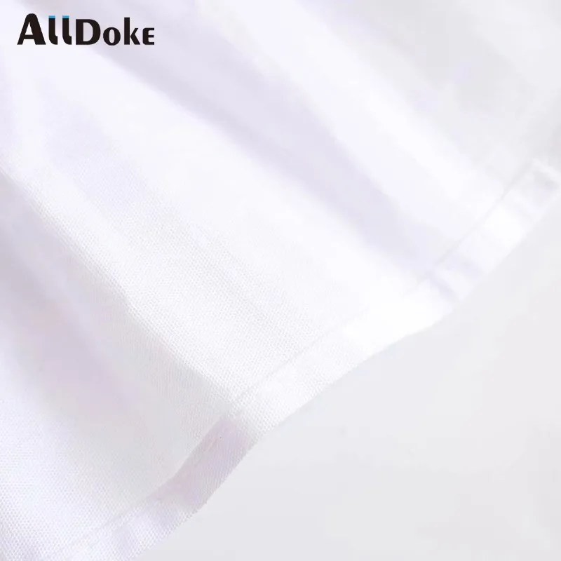 

ALLDOKE white casual ruffles blouse women summer square collar puff sleeve crop tops shirt femme office ladies blouses blusas
