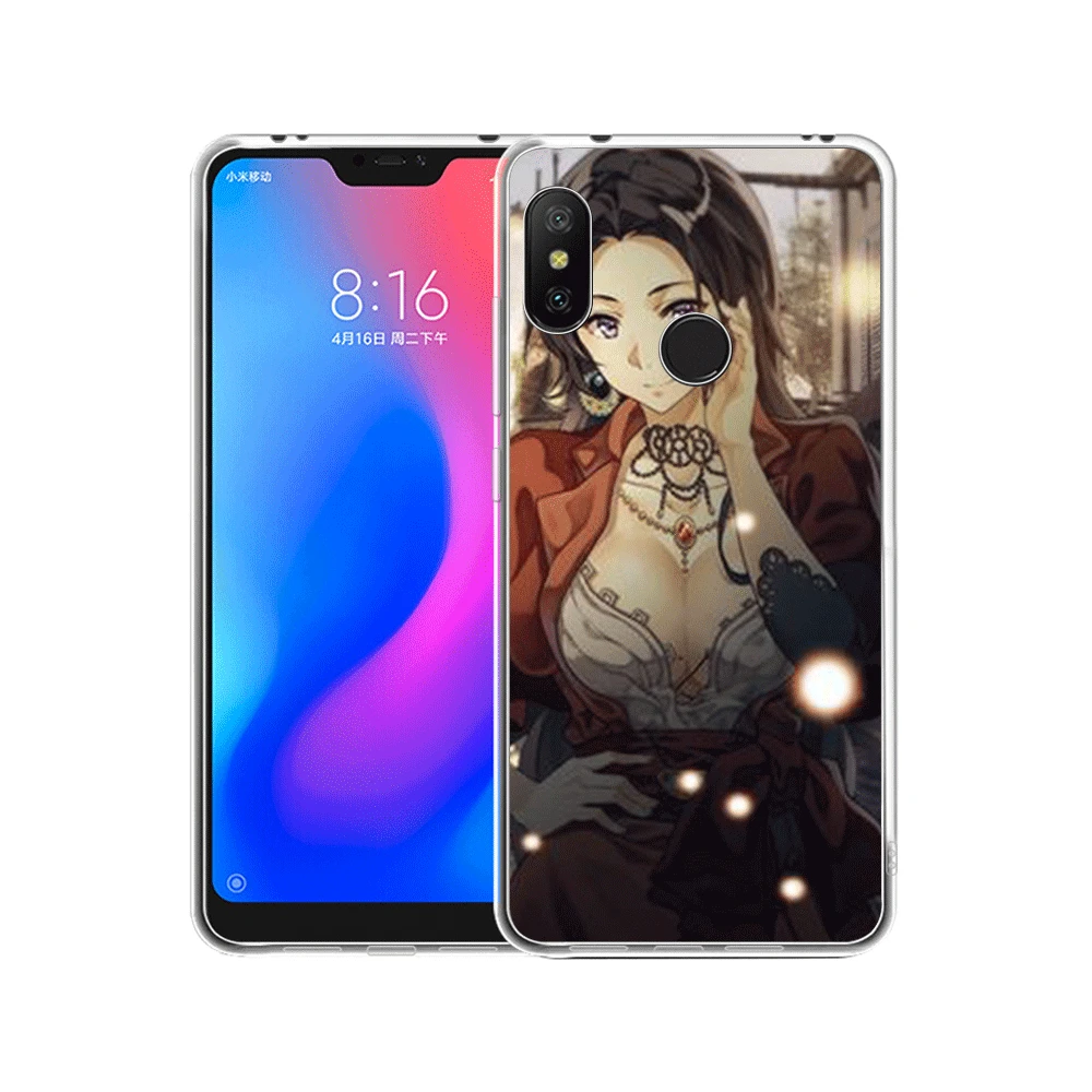 Мобильный телефон чехол для Xiaomi Redmi K20 Pro 7 GO S2 7A 4A 4X 5 5A 6 6A Cattleya Baudelaire Violet Evergarden