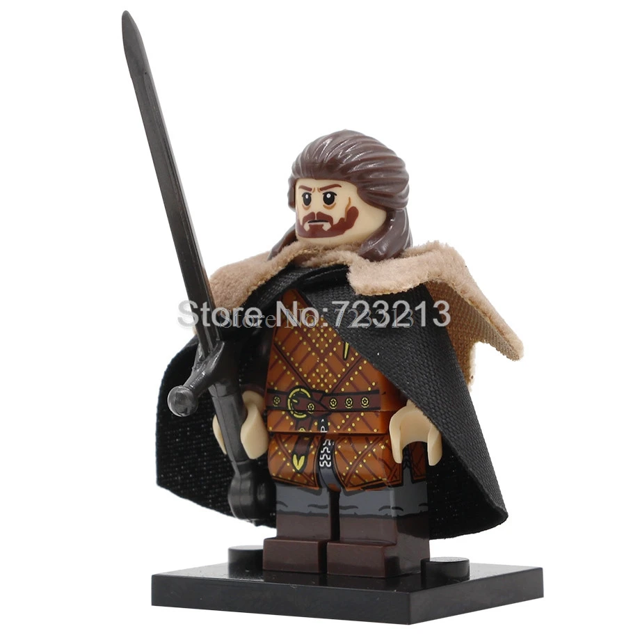 Одиночная Игра престолов фигурка Khai Drago Daenerys лорд Варис Эддард Старк белый Уокер Jaime строительный блок модель игрушки - Цвет: X042