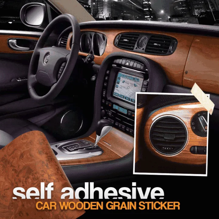 

Self Adhesive Car Wood Grain Sticker