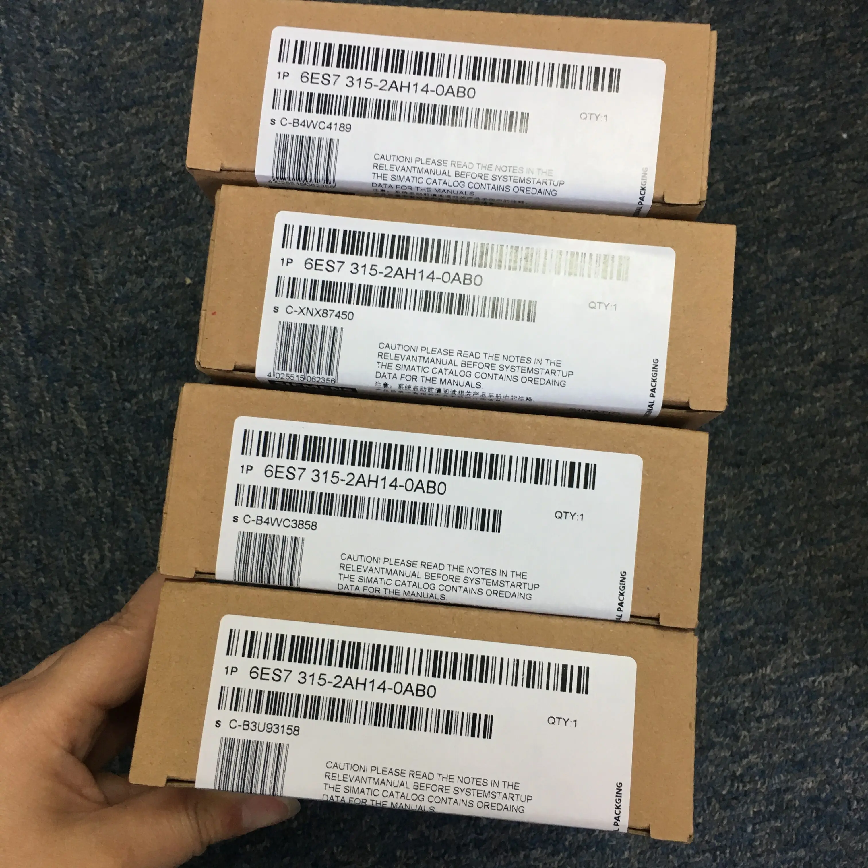 

6ES7315-2AH14-0AB0 Фотокарта оригинальный модуль 6ES7 315-2AH14-0AB0