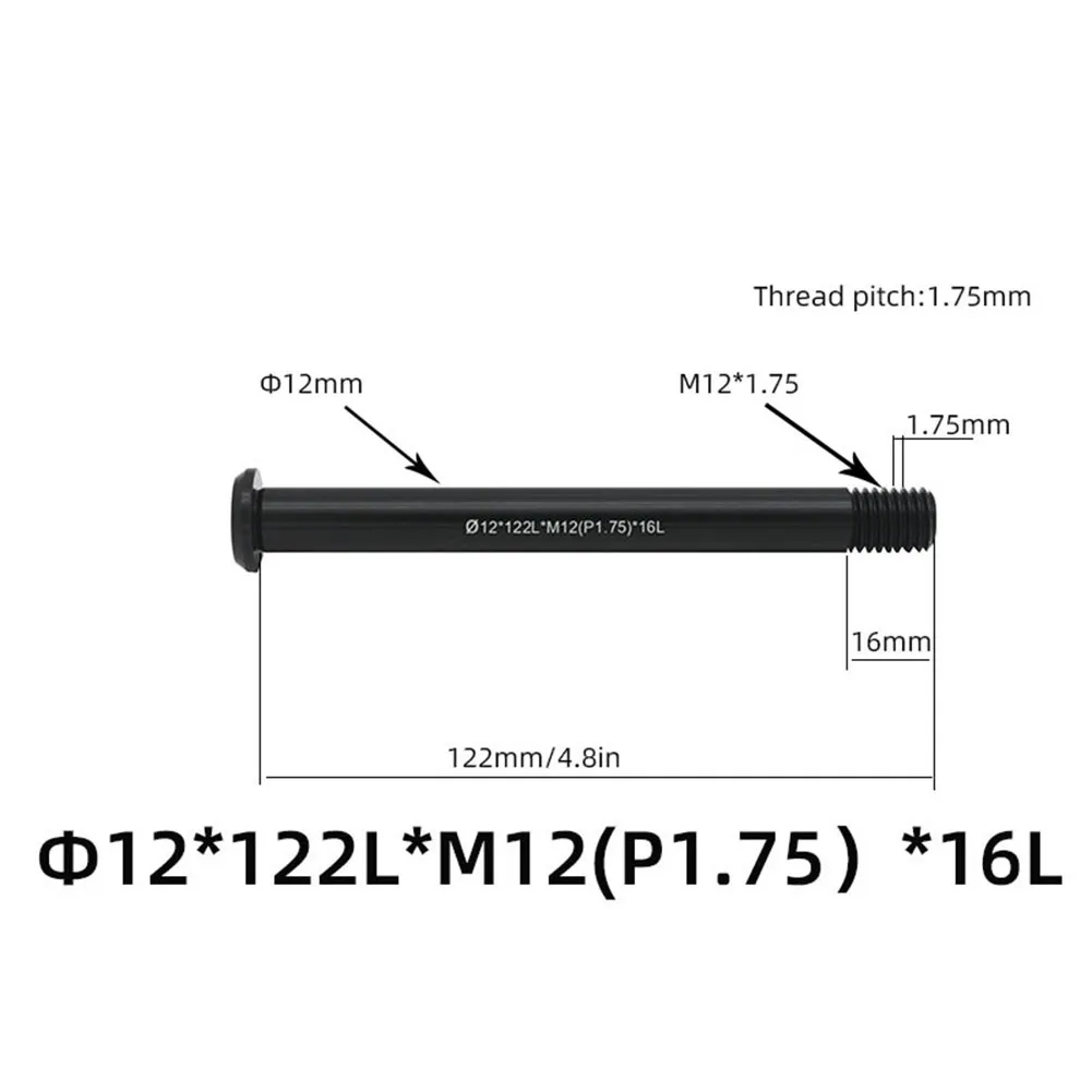 

Новая сквозная ось 15 мм 12/15 мм 122-181L P1.5/P1.75 велосипедный велосипед P1.0 P1.5 P1.75 сменная передняя/задняя сквозная ось