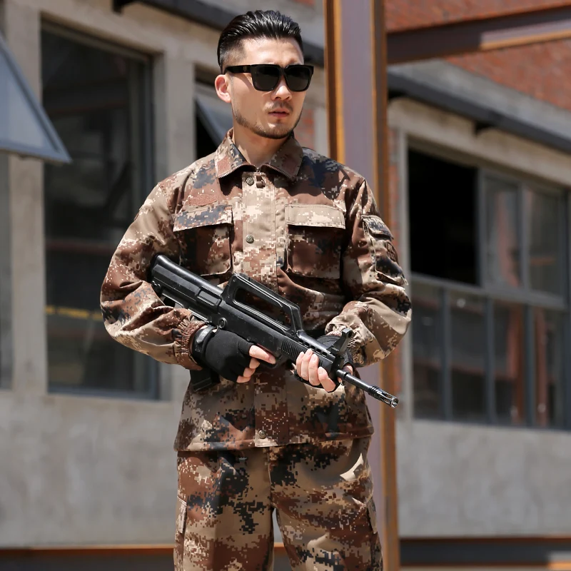 Лесной камуфляжная военная форма армейская одежда тактическая боевая рубашка