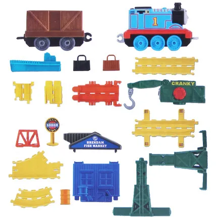 Оригинальная модель железной дороги Thomas and friends the Blanche at dock подарок для мальчика