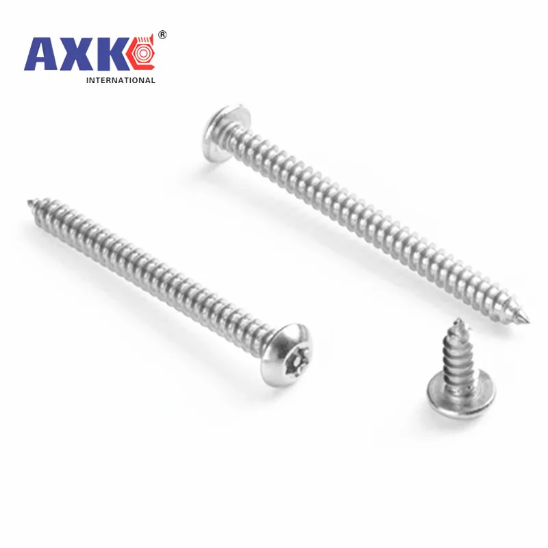 Саморезы Torx с шестилепестковой круглой головкой из нержавеющей стали M2.9 M3.5 M3.9 M4.2