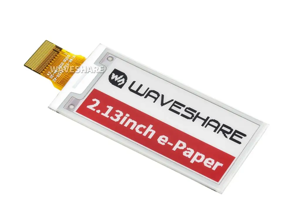 212x104 2 13 дюймов E Ink сырой дисплей панель без PCB красный черный белый три цвета SPI