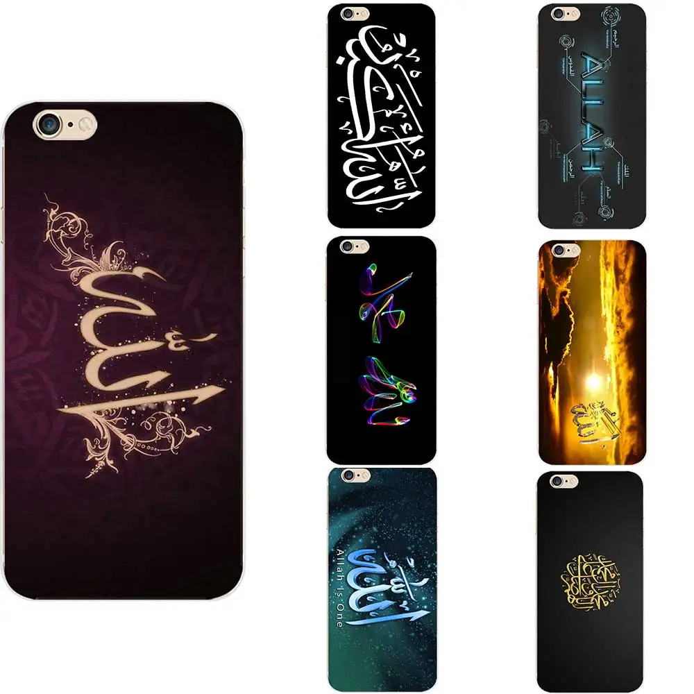 Чехлы для iPhone 6 7 8 S XR X Plus 11 Pro Max на заказ арабский Allah Theme Is One мягкий ТПУ | Мобильные