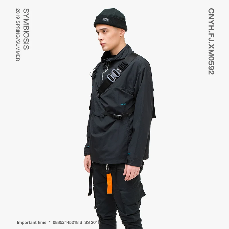 VIISHOW уличная одежда мужские куртки Брендовые с буквенным принтом Chaqueta Hombre