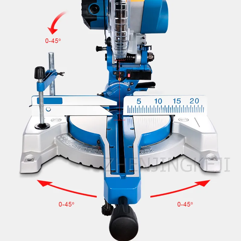 Ленточная пила для резки алюминия многофункциональный прибор и дерева 10 дюймов 45
