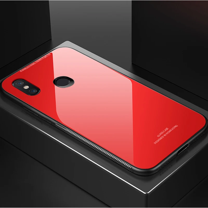 Красный Mi A2 Lite чехол ZROTEVE чехол для Xiaomi mi A2 Lite чехол Global Xio mi A3 A2 Lite закаленное стекло чехол для Xiaomi mi A3 Lite чехол - Цвет: Красный