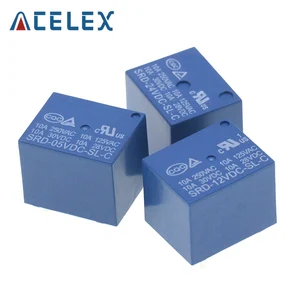 Реле SRD-05VDC-SL-C SRD-12VDC-SL-C SRD-24VDC-SL-C SRD-48VDC-SL-C 5 Pin DC 5V 12V 24V 48V 10A 250VAC 5PIN силовые реле