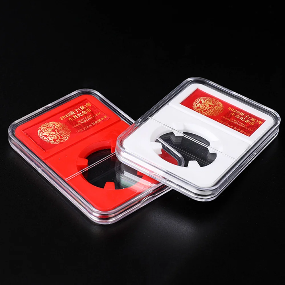 

100pcs Paper Money Album Currency Banknote Case Storage Collection Box Holder