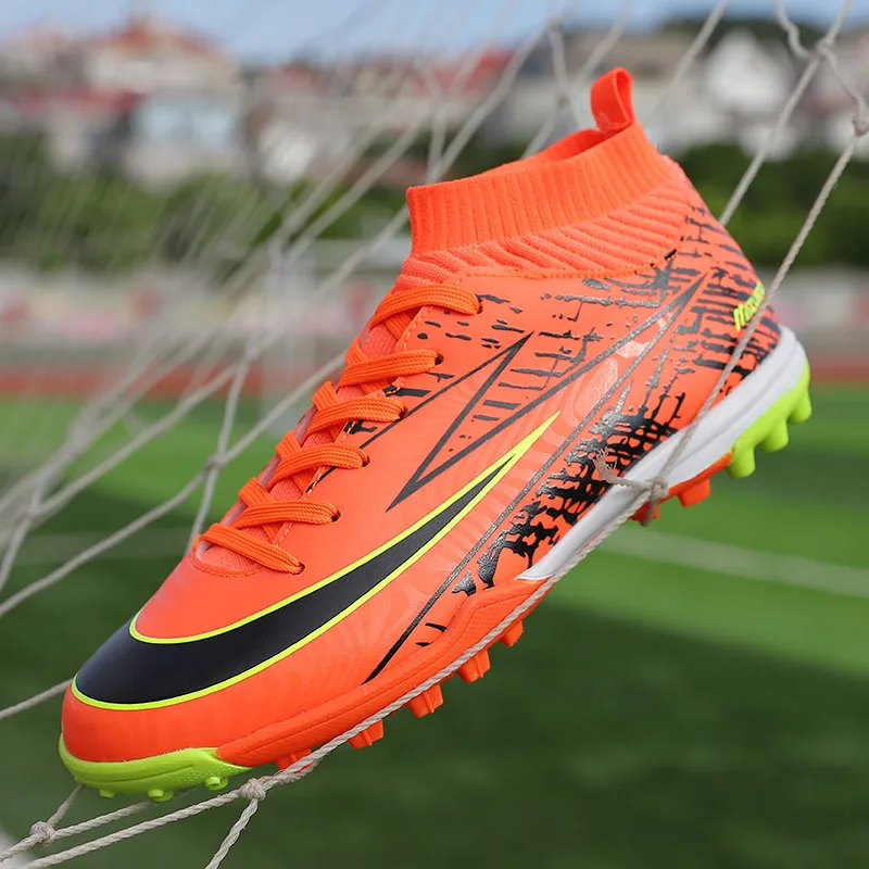 Сверхтонкая Мужская Уличная футбольная обувь для мальчиков мужские спортивные