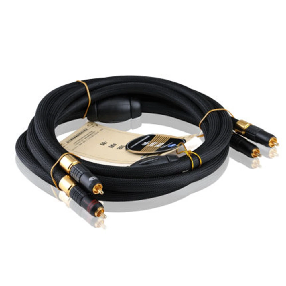 Choseal AA 5401 Audiophile 6N OCC HIFI кабель аналоговый аудиосигнал RCA 1 5 м не сделай сам