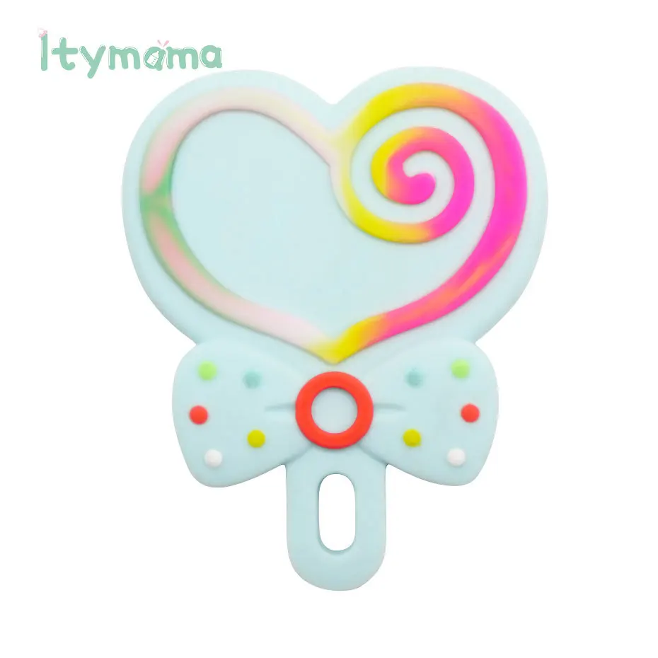 Mordedor de silicona para beb&eacute;, juguetes de dentici&oacute;n con forma de Animal de dibujos animados, regalos de navidad-5