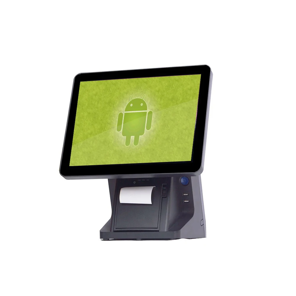 Высококачественный 15 дюймовый сенсорный POS терминал Android pos все в одной точке