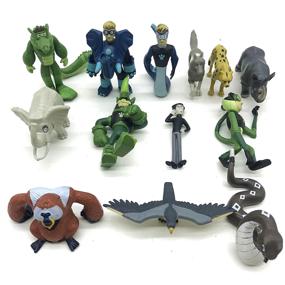 Wild Kratts Toys Jumpers Swimmers Defenders фигурки и персонажи животных|Игровые трансформеры| |