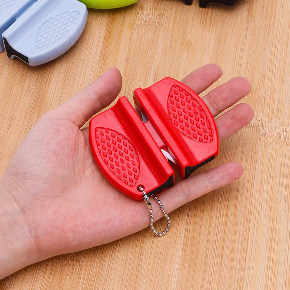 Knife Sharpener Mini Ceramic Rod Tungsten Steel Camp Pocket Kitchen Tool Accessories | Дом и сад