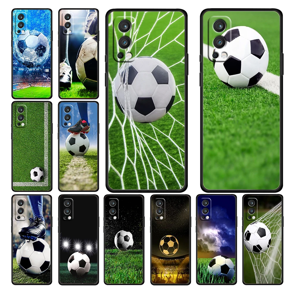 

The World Cup Football for OnePlus Nord 2 CE 9R 8T N100 N10 7T 6T 5T Pro 5G Plus Silicone Soft Black Phone Case Cover