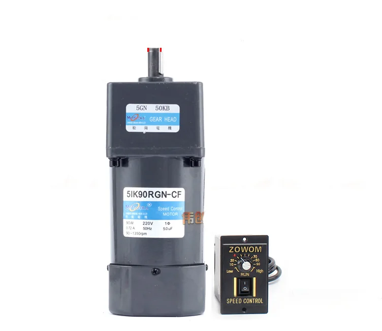 Редуктор переменного тока 5IK90RGN-CF Реверсивный большой крутящий момент +