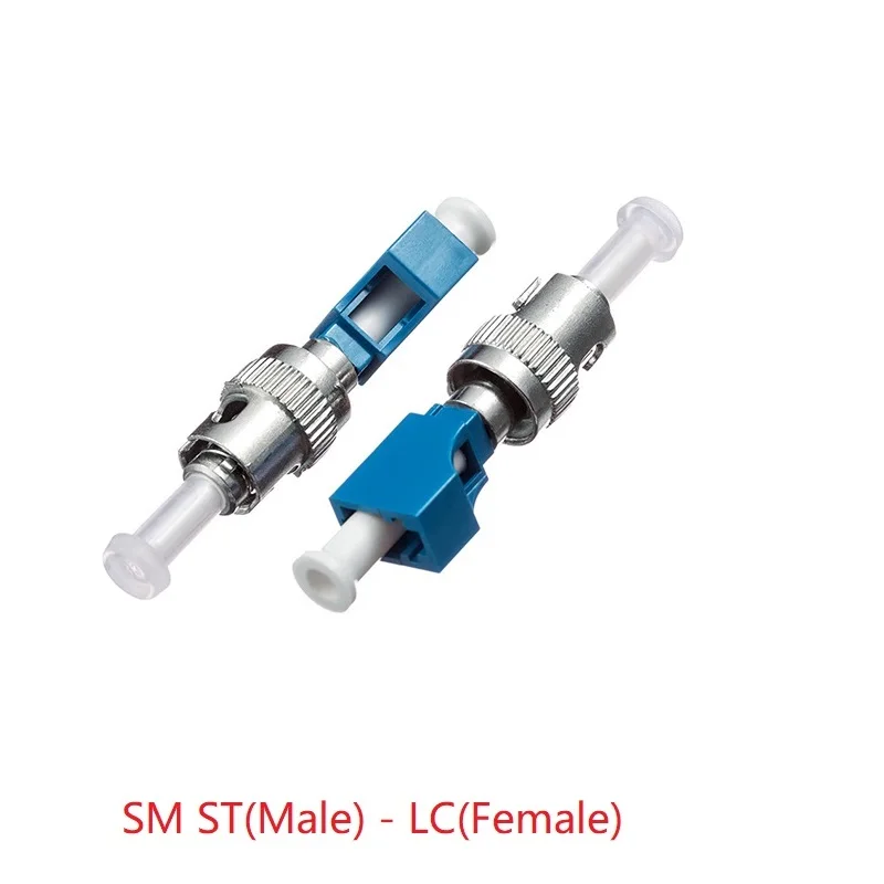 Fiber Adapter Connector ST Male-FC Female ST Male-SC Female Single-mode ST Male-LC Female Multi-mode Fiber Converter SM/MM
