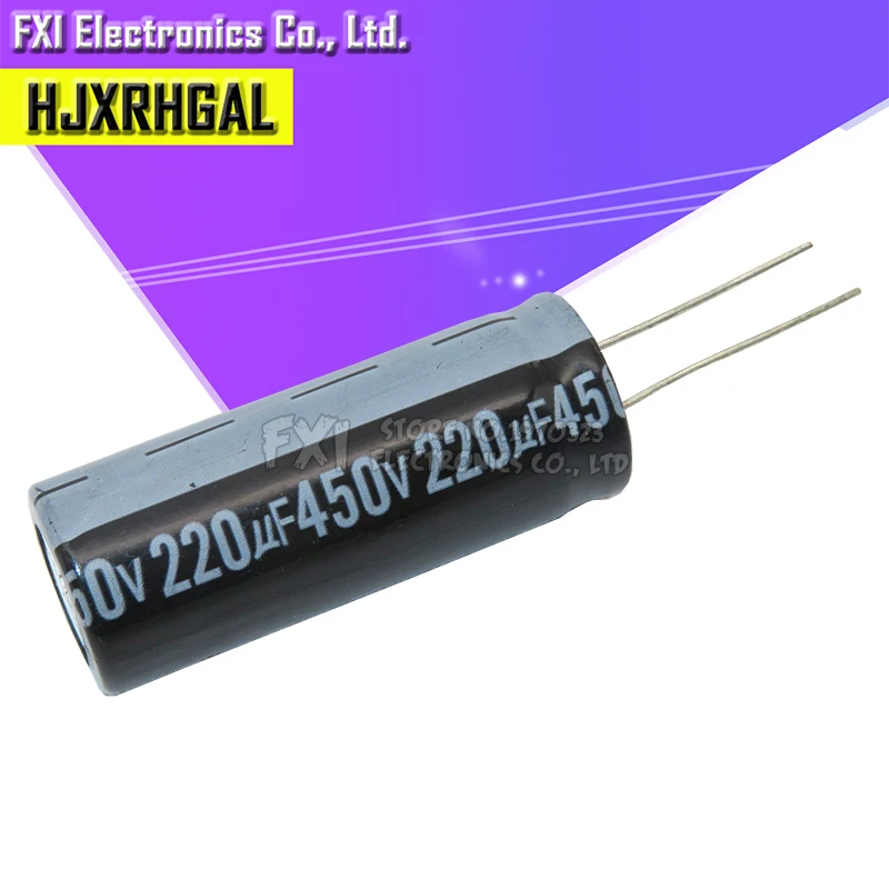 5 шт. электролитический конденсатор 450v220uf 220uf450v 18*50 450v 220uf 18x50|Конденсаторы| |