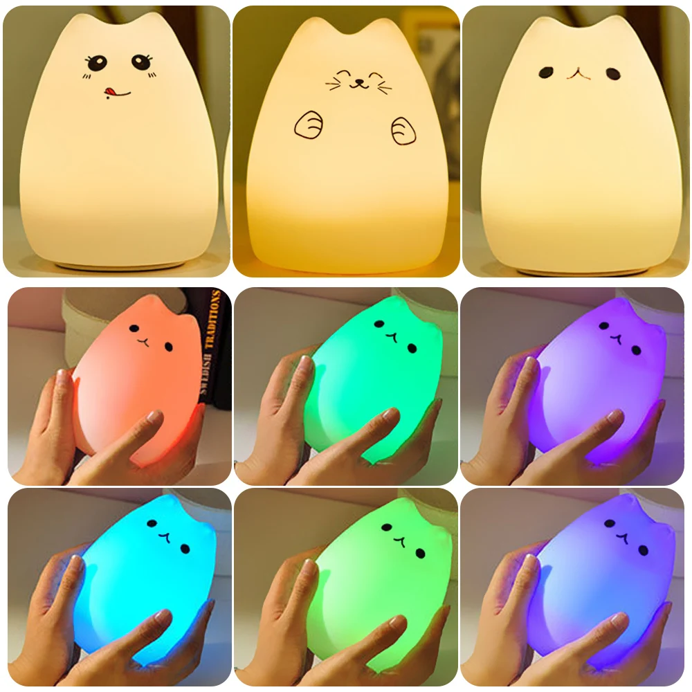 SNEWVIE фонарик с дистанционным управлением светодиодный ночсветильник красочный