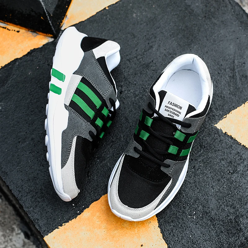 Мужские кроссовки для бега новинка 2018 стильные мужские спортивная обувь дышащая