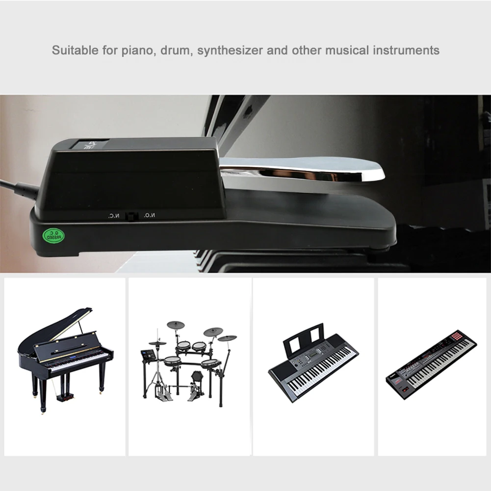 Универсальная клавиатура педаль демпфер для Yamaha Piano Casio Electronic Орган