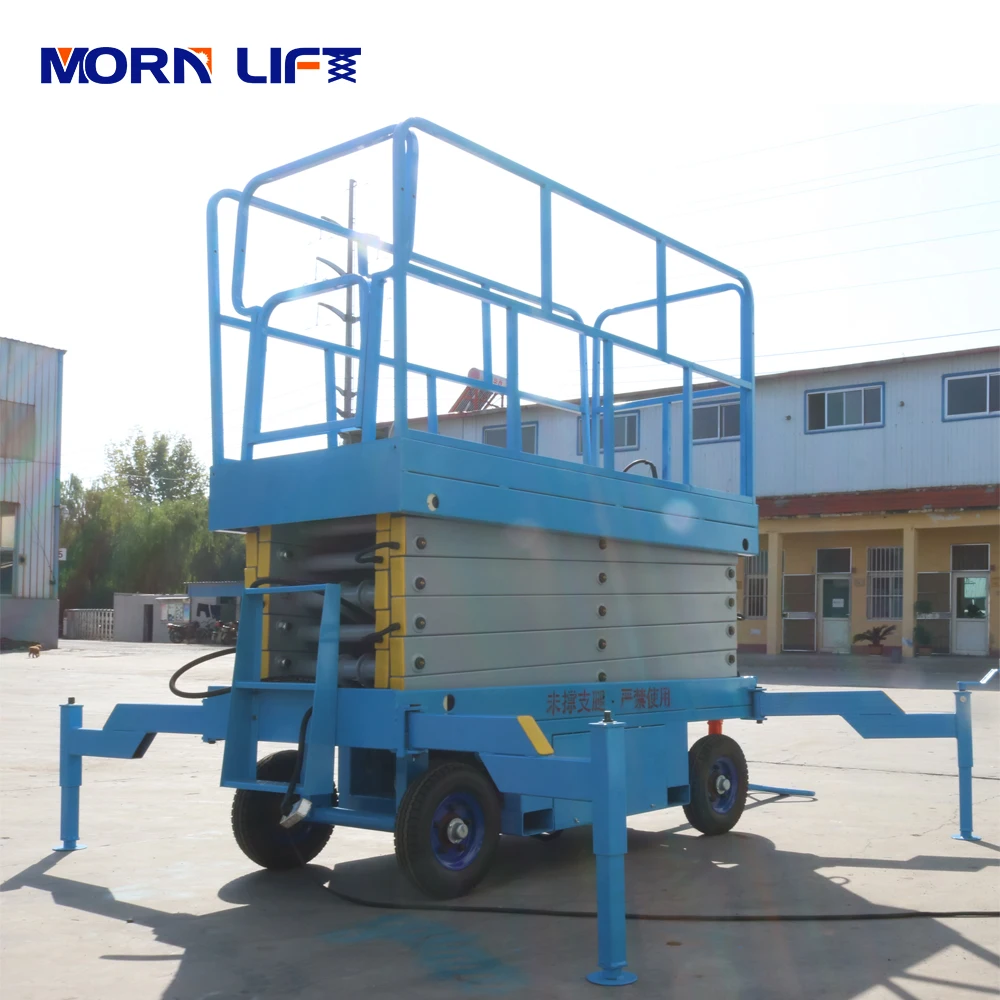 Scissor Lift 6m Hydraulic Electric Platform Aerial Work |