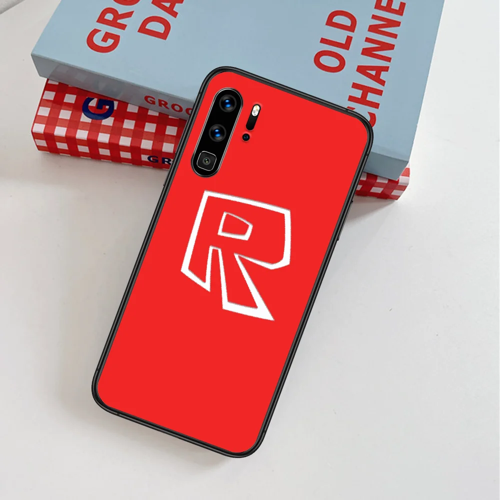 

Robloxe Sandbox Game Phone Case For Huawei P Mate Smart 10 20 30 40 Lite Z 2019 Pro black Bumper Pretty Hoesjes 3D Coque Trend