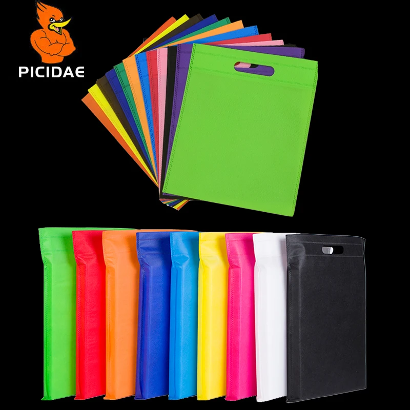 Нетканые пряжки плоские пробивные руки эко-реклама школьный учебный курс