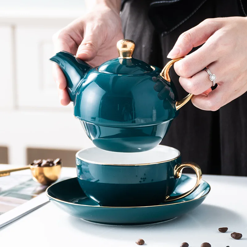 Набор керамических чашек для мам и детей кофейная чашка с ободом роскошная