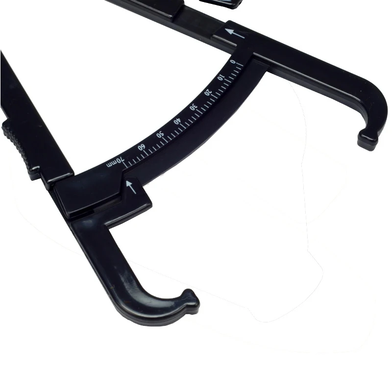 1 шт. Фитнес зажим инструмент измерения жира тонкий таблицей складка кожи Тесты