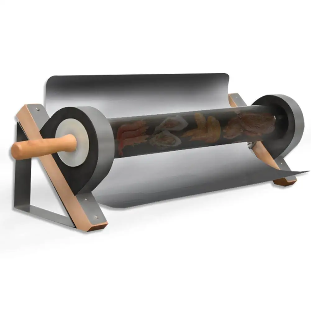 Многофункциональная солнечная печь зеленая Солнечная трубчатая плита