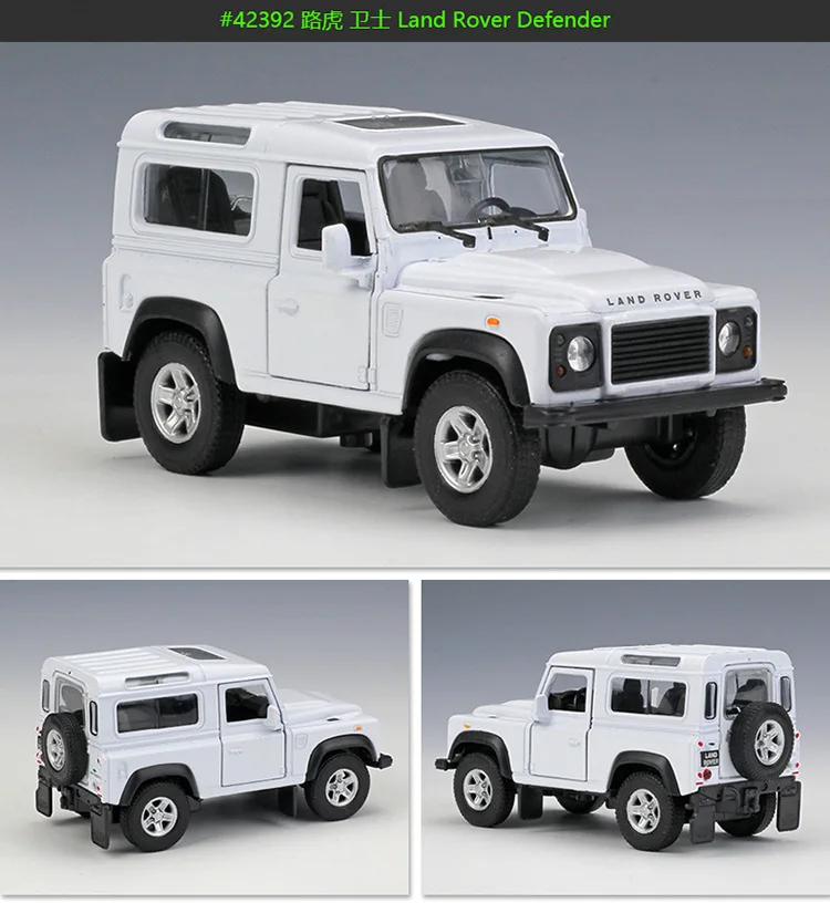 

WELLY 1:34 Model Car Simulation Alloy Metal Toy Car Children's Toy Gift Collection Model Toy Gifts Land Rover Defender