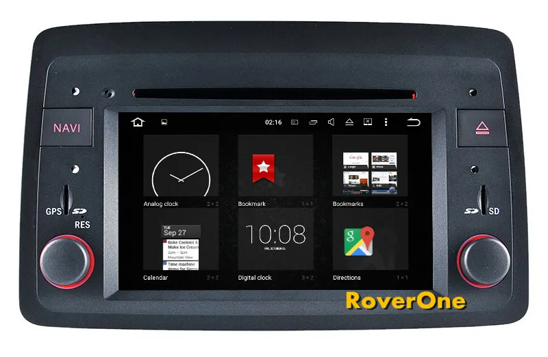 Для Fiat Panda 2004 2012 Android 7 1 Авторадио автомобильный мультимедийный плеер Радио Стерео