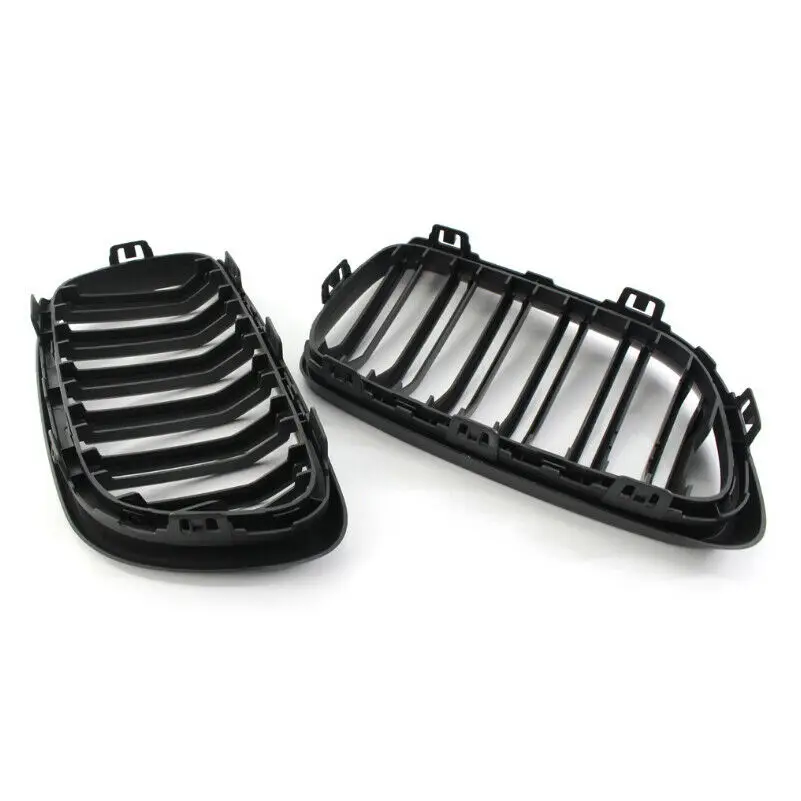 Черная матовая решетка для переднего бампера BMW 2 серии F22 F23 M2 F87 220i 228i 230i