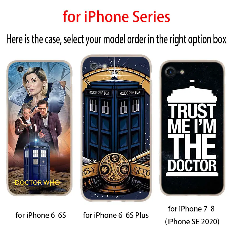 Мягкий силиконовый чехол Доктор Кто Daleks 2020 для iPhone 13 11 12 Pro X XS Max XR 6 6S 7 8 Plus SE Mini |