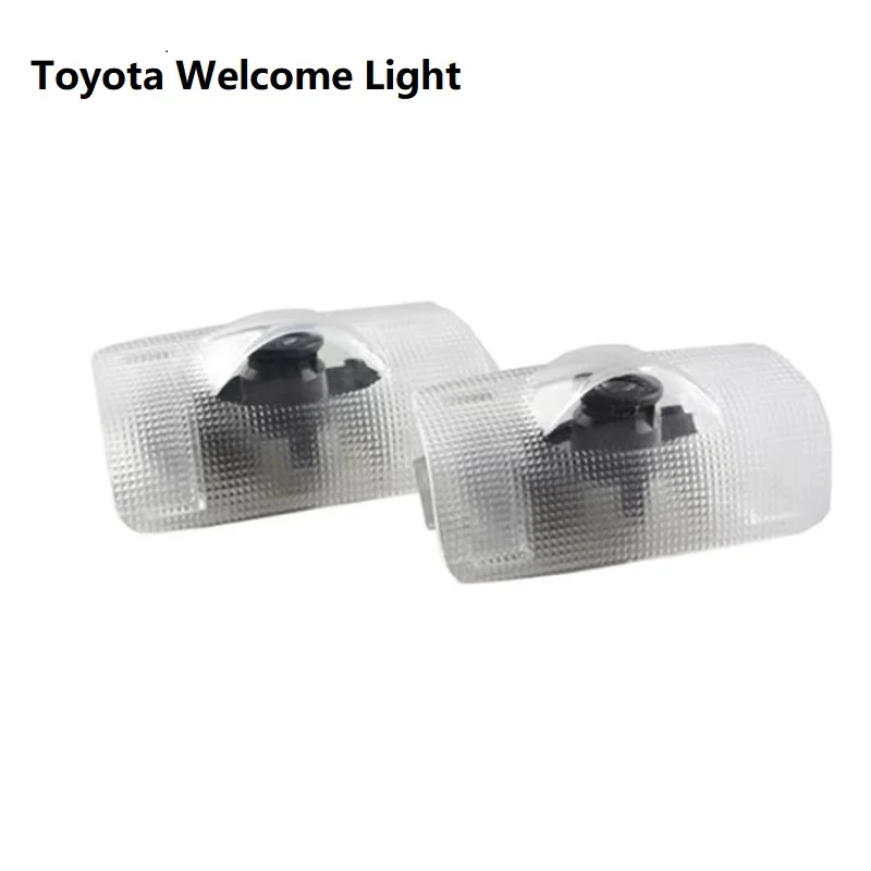 

Auto accessories Led Car Door Logo Laser Projector Light Welcome Light Emblem Lamps For Toyota Camry Prius Crown Reiz Sienna