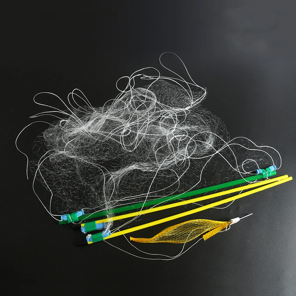 

Lightweight Fishing Net Multi-layer Woven Fishnet Hook Free Mesh Netting Freshwater Fishing Tackle Tool Accessory