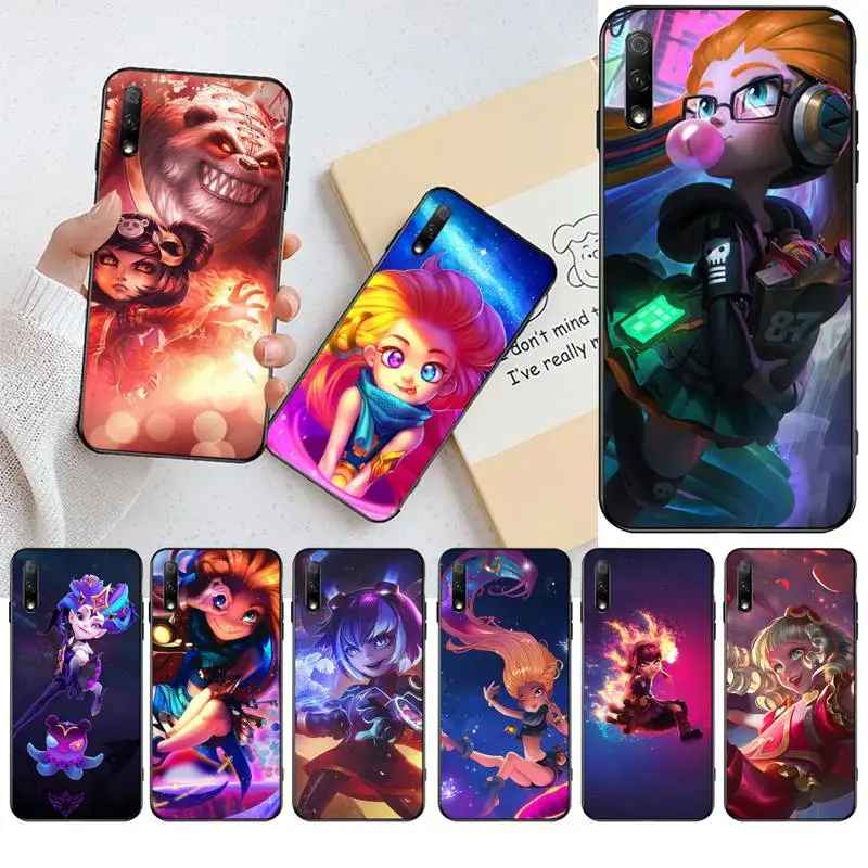 Чехол для телефона CUTEWANAN League of Legends Zoe Annie чехол Huawei Nova 6se 7 7pro 7se honor 7A 8A 7C Prime2019 |