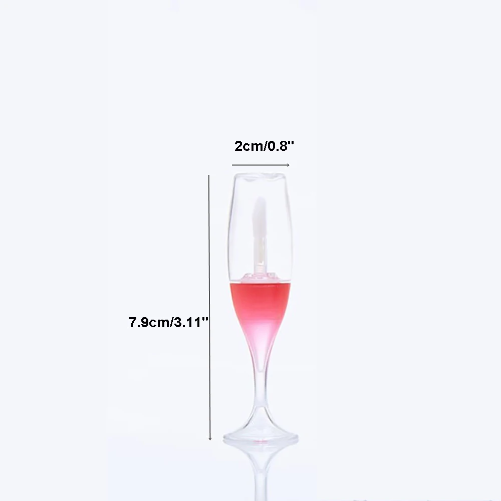 

5 Pieces 8 ML Creative Mini Wine Glass Shaped Empty Lip Gloss Tube Refillable Lip Balm Bottles Cosmetic Containers